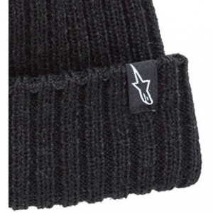 Skullies & Beanies Men's Logo Beanie - Receiving Beanie Black - CI184ZHALIQ $20.53