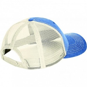 Baseball Caps Comfort Colors 105 Unstructured Trucker Cap - Washd Dnm/ Ivory - CA1827UKUW6 $12.71