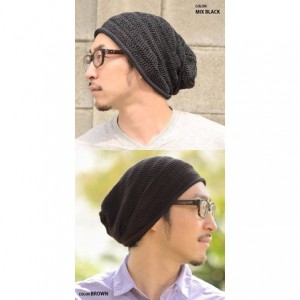 Skullies & Beanies Mens Summer Sports Knit Beanie - Womens Slouchy Sweat Absorbing Hat - Black - CD11DZCRZB9 $26.86