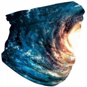 Balaclavas Galaxy Balaclava for Women Men Headband Bandana Head Wrap Scarf Neck Warmer Headwear - Galaxy Nebula - CS197RX8KUD...