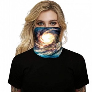 Balaclavas Galaxy Balaclava for Women Men Headband Bandana Head Wrap Scarf Neck Warmer Headwear - Galaxy Nebula - CS197RX8KUD...