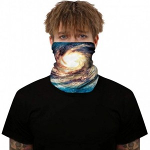 Balaclavas Galaxy Balaclava for Women Men Headband Bandana Head Wrap Scarf Neck Warmer Headwear - Galaxy Nebula - CS197RX8KUD...