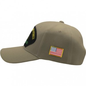 Baseball Caps US Army - World War II Veteran Hat/Ballcap Adjustable One Size Fits Most - Tan/Khaki - C318N823I74 $17.60
