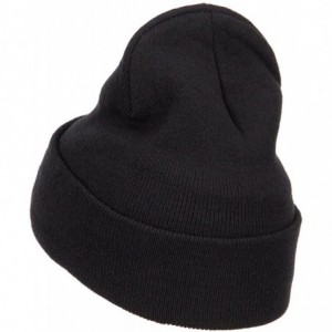 Skullies & Beanies Yosemite National Park Embroidered Long Beanie - Black - CC185OE4SHW $28.89