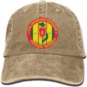 Cowboy Hats Basball Hat 25th Infantry Division Vietnam Veteran Unisex Adjustable Individuality - C818K6UZKCY $26.46
