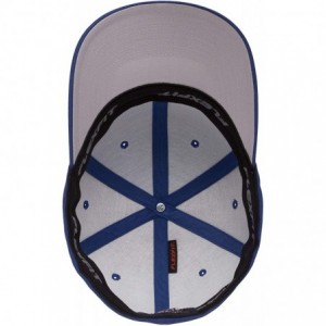 Baseball Caps Cotton Twill Fitted Cap - Royal - CV194GKTW0Q $15.28