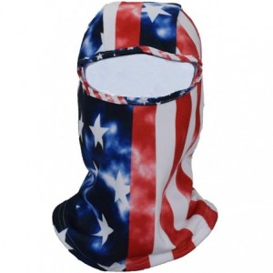 Balaclavas Thin Fleece Ski Face Mask Balaclava for Motorcycle Cycling Hiking Skateboard - Us Flag - CU18AMU7UD3 $15.33