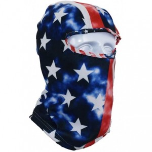 Balaclavas Thin Fleece Ski Face Mask Balaclava for Motorcycle Cycling Hiking Skateboard - Us Flag - CU18AMU7UD3 $15.33