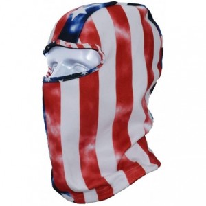 Balaclavas Thin Fleece Ski Face Mask Balaclava for Motorcycle Cycling Hiking Skateboard - Us Flag - CU18AMU7UD3 $15.33