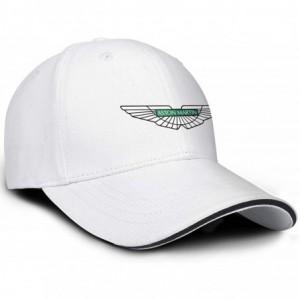 Baseball Caps Mens Fashion Trucker Hats Aston Martin Logo Womens Fishing Mesh Caps - White-91 - C9197KM4NXZ $20.41