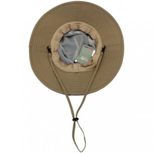 Sun Hats UPF50+ Fishing Cap Fashion Cool Outdoor Sun Hats Summer Outdoor Sun Hat - Navyblue+khaki - CS17AACZ3IA $13.31