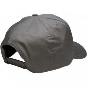 Baseball Caps Pilot Oak Leaf Oval Embroidered Patch Snapback Baseball Cap - Grey - C11804GGRUK $12.38