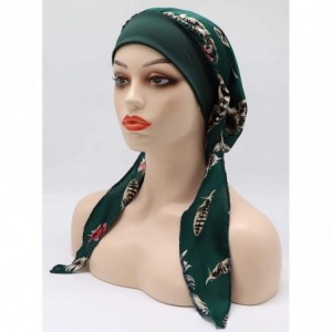 Skullies & Beanies Chemo Cancer Head Scarf Hat Cap Tie Dye Pre-Tied Hair Cover Headscarf Wrap Turban Headwear - CY198MT03SZ $...