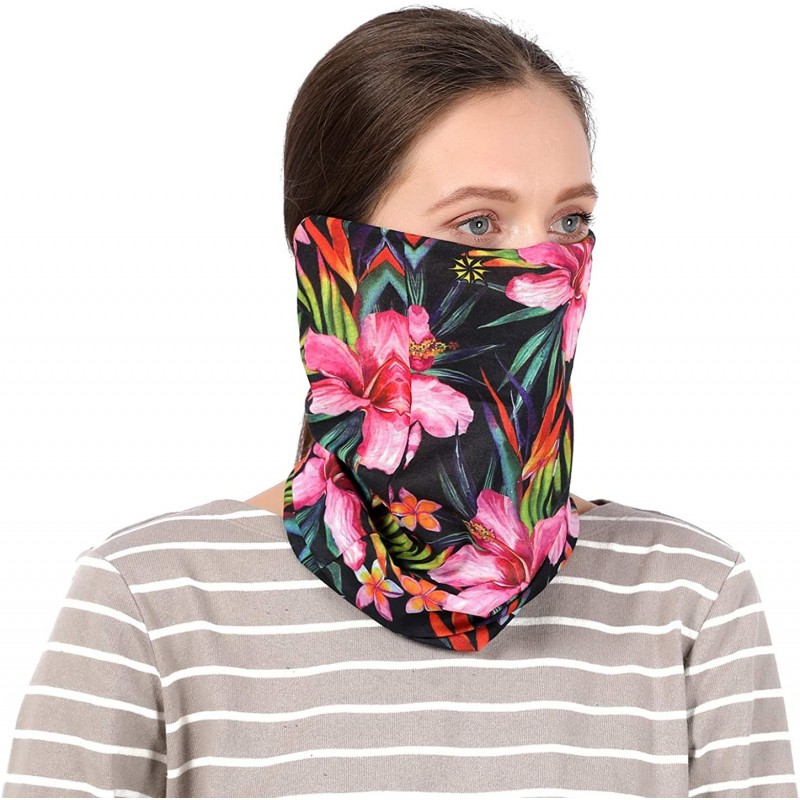 Balaclavas Summer Balaclava Womens Neck Gaiter Cooling Face Cover Scarf for EDC Festival Rave Outdoor - Br16 - CO198W2W5IS $9.64