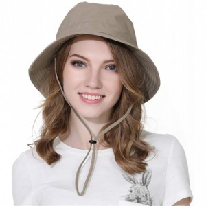 Sun Hats Unisex Outdoor Lightweight Breathable Waterproof Bucket Wide Brim Hat - UPF 50+ Sun Protection Sun Hats Shade - CG18...