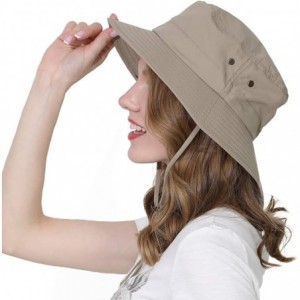 Sun Hats Unisex Outdoor Lightweight Breathable Waterproof Bucket Wide Brim Hat - UPF 50+ Sun Protection Sun Hats Shade - CG18...