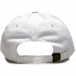 Baseball Caps Unicorn Cotton Baseball Dad Caps - White - CA12ODXWGBR $15.57