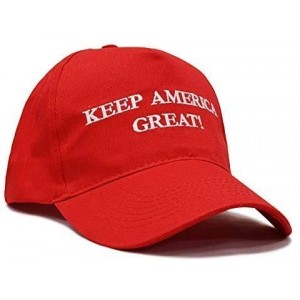 Baseball Caps Keep America Great Hat-Make America Great Again Hat-MAGA Hat with USA Flag 2/4 Pack Red - 4-red-keep - CV18UW6D...