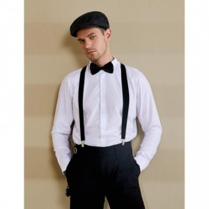 Newsboy Caps 1920s Gatsby Newsboy Hat Cap for Men Gatsby Hat for Men 1920s Mens Gatsby Costume Accessories - Gray - C118E0E6O...