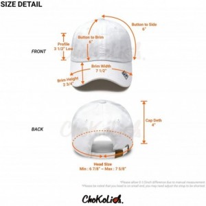 Baseball Caps Elephant Dad Hat Cotton Baseball Cap Polo Style Low Profile - Grey - CQ18676DWS6 $15.64