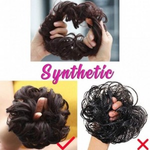 Fedoras Extensions Scrunchies Pieces Ponytail - B-a - C918YIX3U7L $11.18