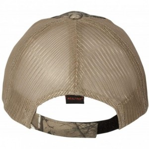 Baseball Caps Adult Merica USA Pride America Embroidered Distressed Trucker Cap - Realtree Xtra/ Khaki - CN1926CUWNI $19.91