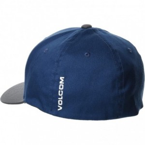 Baseball Caps Men's Full Stone Six Panel Xfit Flexfit Hat - Faded Navy - CR18Z584EK4 $19.11