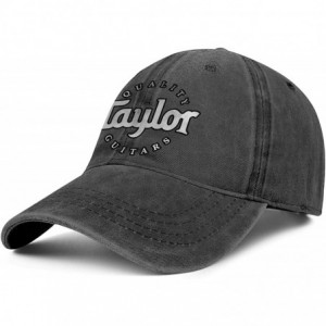 Baseball Caps Quality Taylor Guitars Vintage Old Custom Vintage Popular Fashion - Black-45 - CC18YG2IZE6 $22.43