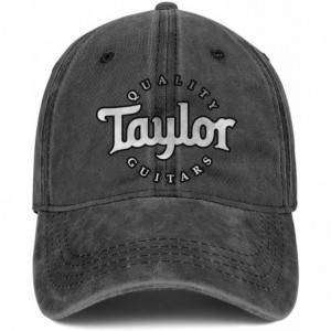 Baseball Caps Quality Taylor Guitars Vintage Old Custom Vintage Popular Fashion - Black-45 - CC18YG2IZE6 $22.43