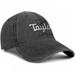 Baseball Caps Quality Taylor Guitars Vintage Old Custom Vintage Popular Fashion - Black-45 - CC18YG2IZE6 $22.43