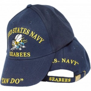 Skullies & Beanies UNITED STATES NAVY SEABEES "CAN DO" Direct Embroidered Hat - Color - Veteran Owned Business - C4185DN65OU ...