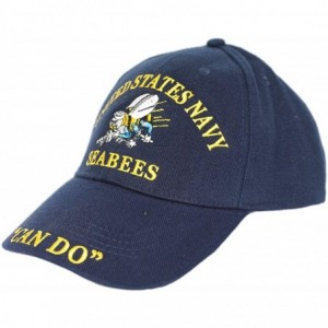 Skullies & Beanies UNITED STATES NAVY SEABEES "CAN DO" Direct Embroidered Hat - Color - Veteran Owned Business - C4185DN65OU ...