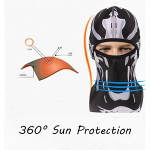 Balaclavas Unisex Windproof Balaclava Face Mask Breathable Headwear - Ghost Wolf - C3188AUAH90 $16.14