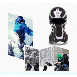 Balaclavas Unisex Windproof Balaclava Face Mask Breathable Headwear - Ghost Wolf - C3188AUAH90 $16.14