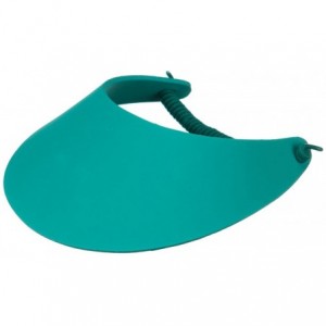 Visors Foam Sun Visors 8 - Jade - C81108H7ESD $11.06