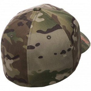 Baseball Caps Multicam Camo 6 Panel Baseball Cap Officially Licensed Multi-Cam Pattern - Multicam - C9187X44EL7 $18.63