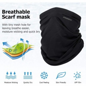 Balaclavas Neck Gaiter Face Scarf Face Mask Cooling Lightweight Breathable Sun Protection for Fishing Hiking Running Cycling ...