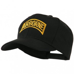 Baseball Caps Air Force Unit of Airborne Embroidered Cap - Black - CQ11HEH4ET7 $52.07