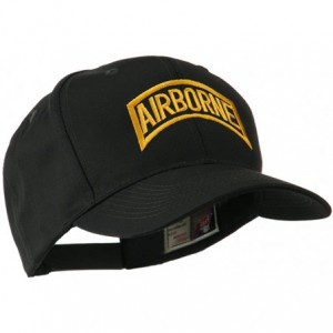 Baseball Caps Air Force Unit of Airborne Embroidered Cap - Black - CQ11HEH4ET7 $26.33