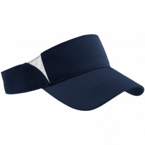 Visors Dry Zone Colorblock Visor. - True Navy/White - CN118Q3Z3VV $12.12