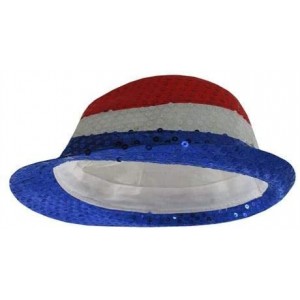 Fedoras LED Light Up Flashing Fedora Hat (July 4) - 44016 - CS196NNTEAR $13.16