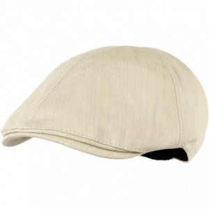Newsboy Caps Simple Newsboy Hat Flat Cap SL3026 - Ivory - CF11UL8VHB9 $42.53