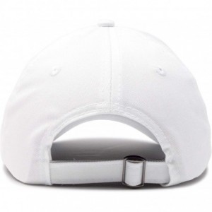 Baseball Caps Initial Hat Letter Q Womens Baseball Cap Monogram Cursive Embroider - White - CK18U6YRDD6 $11.32