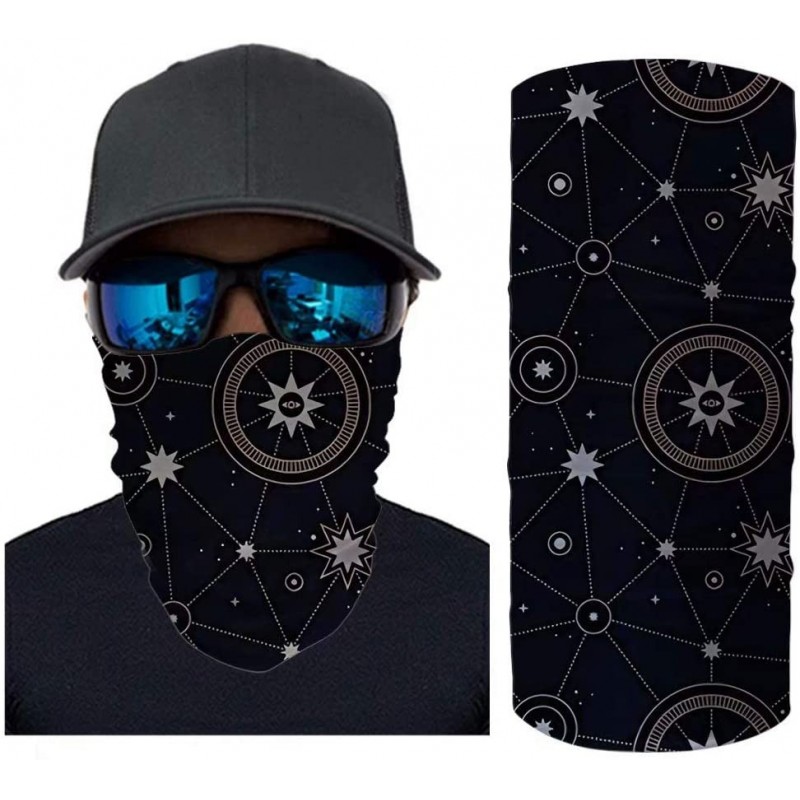 Balaclavas Multifunctional Bandanas Headwear Seamless Balaclava - Design36 - C4197Y7INYS $26.90