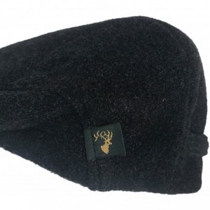 Skullies & Beanies Men's Irish Made Trinity Cap - Col 34 (Blue Herringbone) - CQ12N9M27I1 $30.65