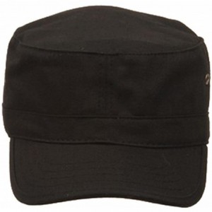 Baseball Caps Kid's Trendy Army Cap - Black - CG111XOR5E3 $13.25