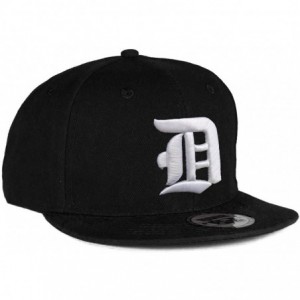 Baseball Caps Snapback Hat Raised 3D Embroidery Letter Baseball Cap Hiphop Headwear - D - CZ12MZ79O6O $9.85