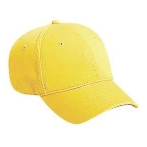 Sun Hats 6 Panel Low Profile Garment Washed Superior Cotton Twill - Yellow - CE12IVB9LR9 $22.76
