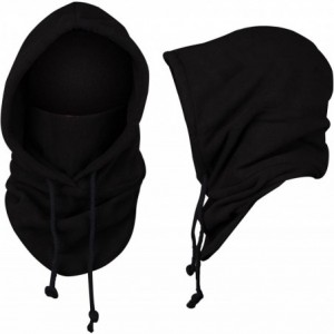 Balaclavas Skiing Face Masks Neck Warmers for Skiing Trapper Hats for Men Outdoors - Black - C812O4A63GA $22.70