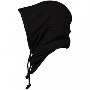 Balaclavas Skiing Face Masks Neck Warmers for Skiing Trapper Hats for Men Outdoors - Black - C812O4A63GA $11.19